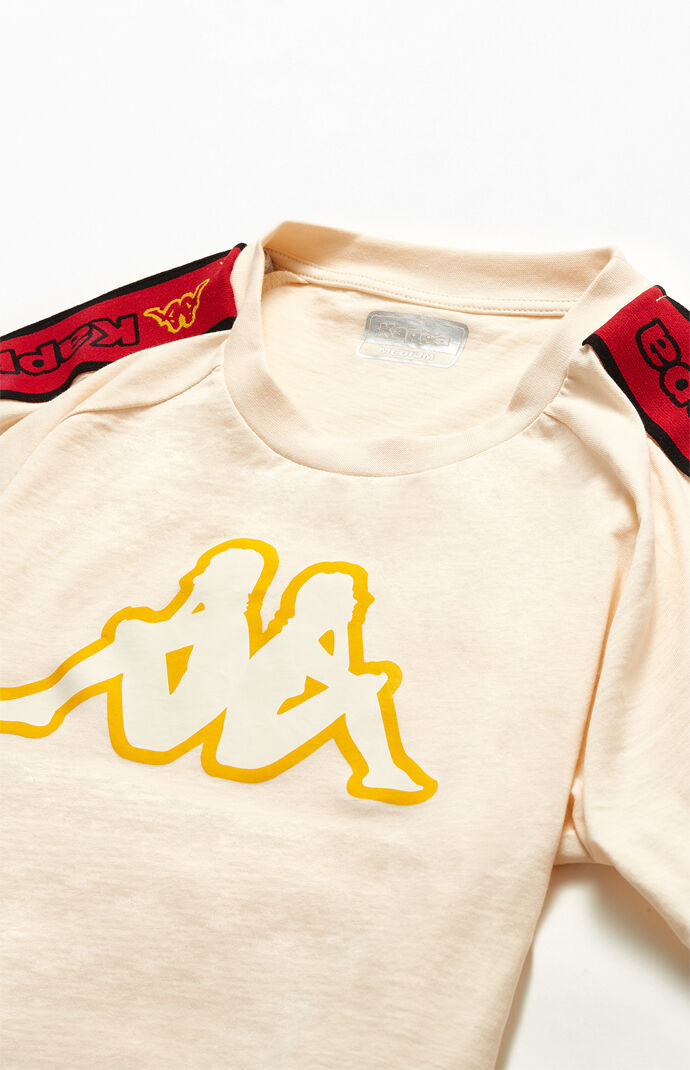 Beige Logo Avirec 2 T-Shirt