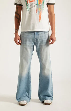 Jordan Baggy Bootcut Jeans Medium Blue image number 2