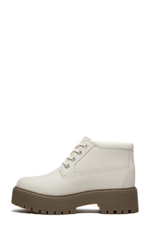 Women's Natural Stone Street Mid Lace-Up Boots image number 6