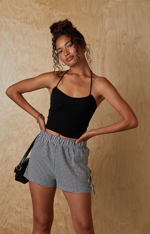 Linen Tie Shorts