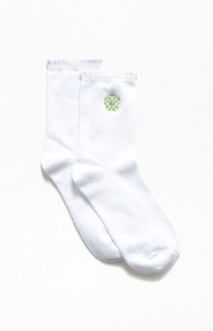 Checker Daisy Socks image number 2