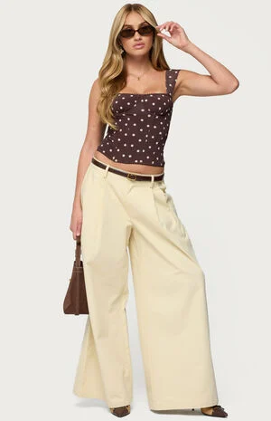 Marcella Wide Strap Mesh Corset image number 5