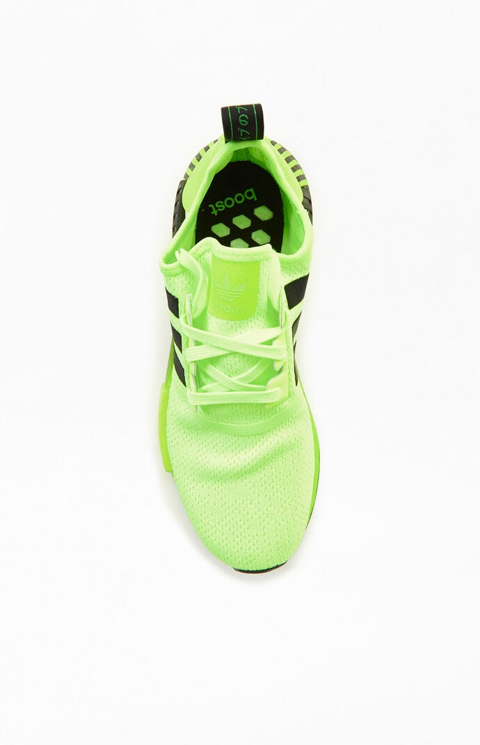 Adidas slippers shop neon