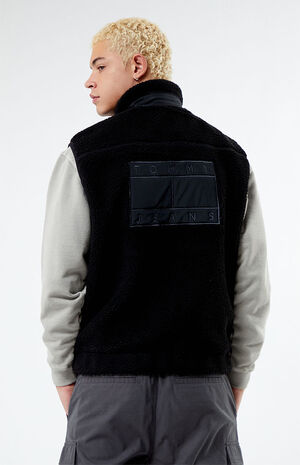 Mix Media Sherpa Vest image number 3