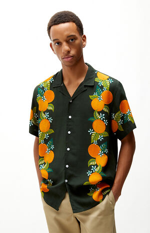 Tropical Orange Camp Shirt Tropical Orange Camp Shirt image number null
