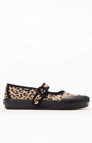 Kids Leopard Mary Jane Shoes image number 1