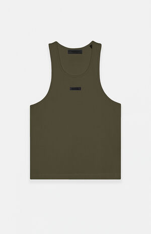 Women's Military Tri-Blend Tank Top image number 1
