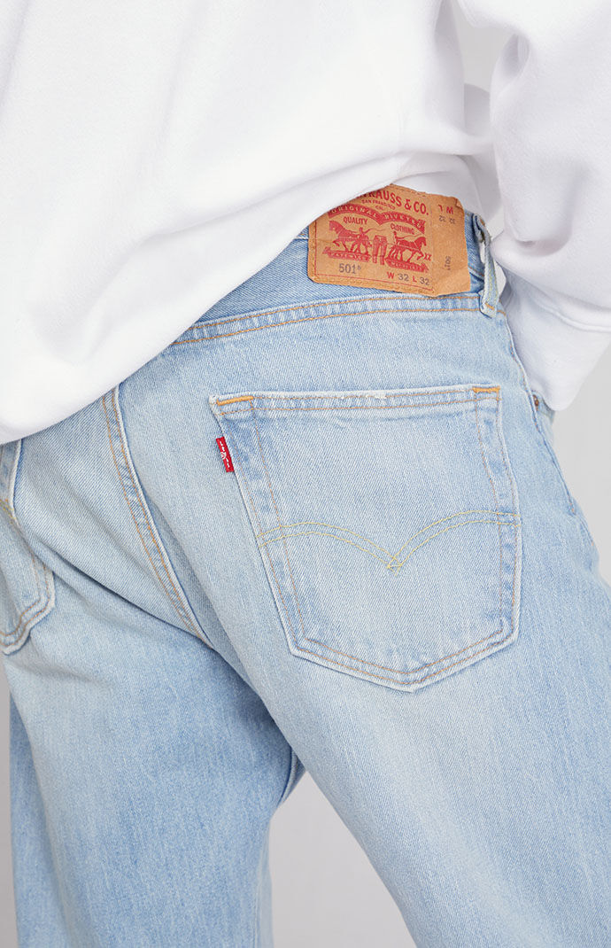 levi's 501 light broken in