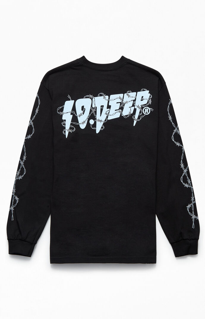 Barbed Wire Long Sleeve T-Shirt