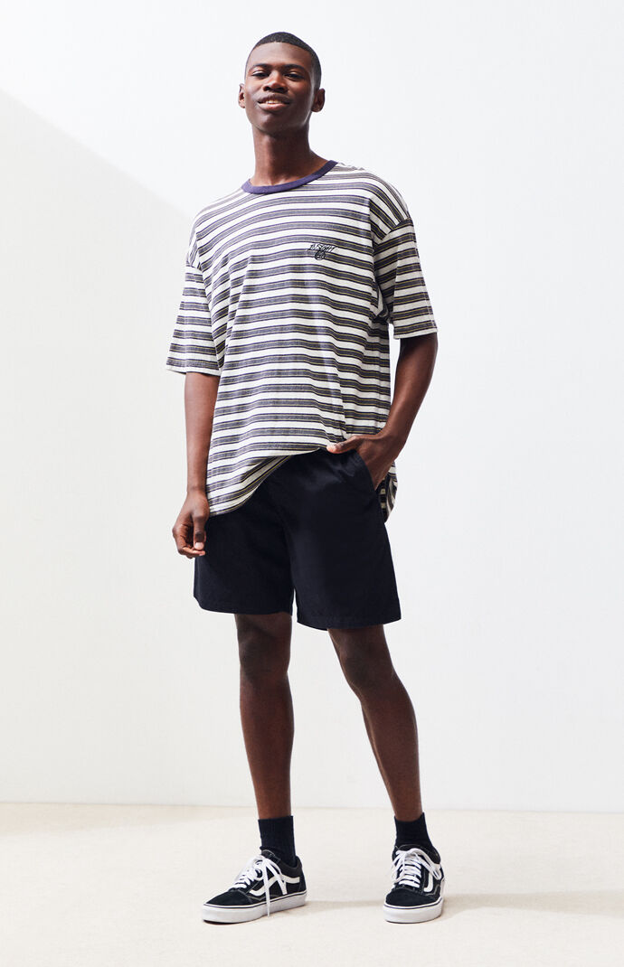 Black Range Drawstring Shorts