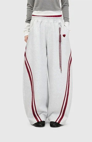 Basic Baggy Barrel Sweatpants image number 1