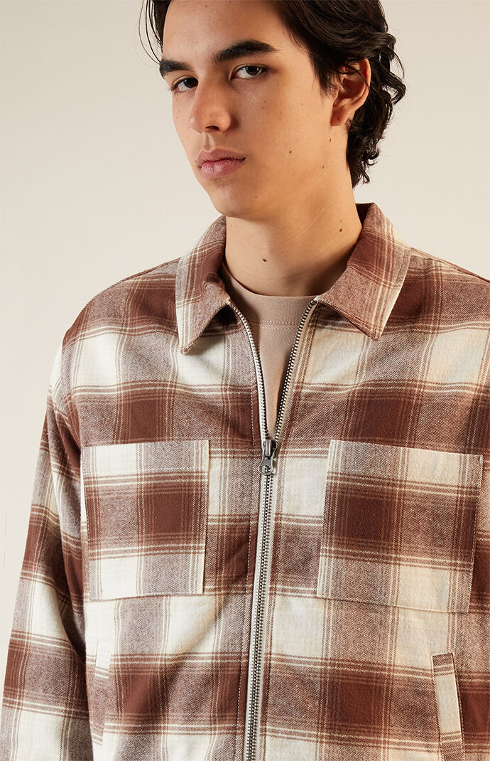 NEWRICH CHECK SHIRT JACKET / BLACK WHITE – BREATH - サイズ