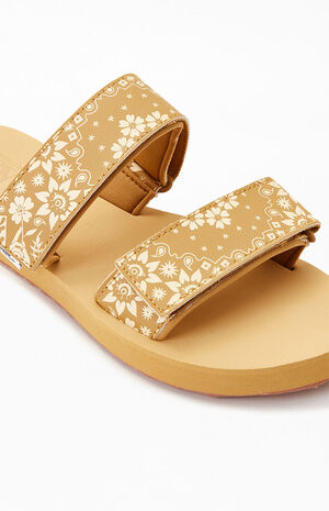 Women's Mustard Cayucas Sandals image number 6