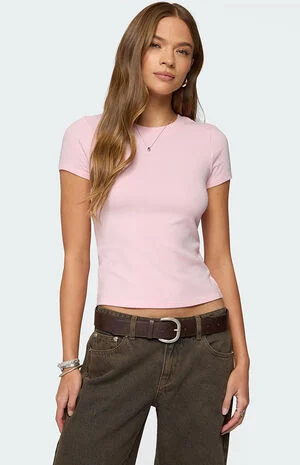 Daphney Ribbed T-Shirt image number 1