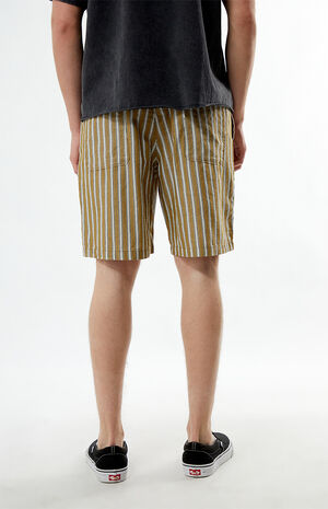 Striped Beach Linen Shorts image number 4