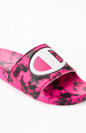 Women's Fuchsia IPO Mystic Slide Sandals image number 6