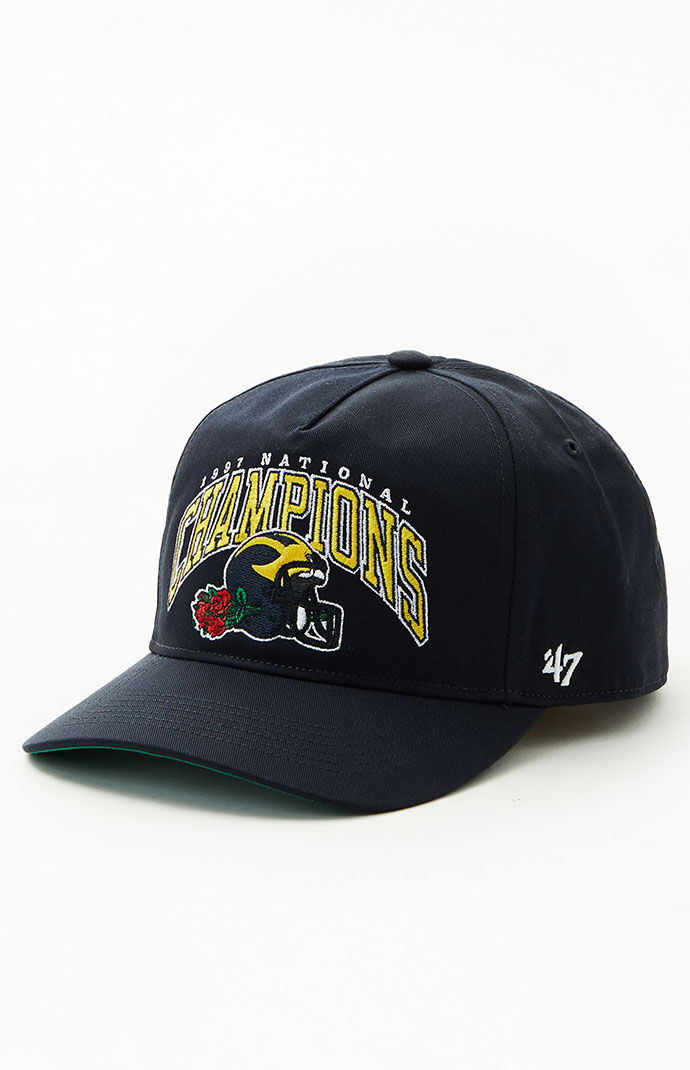 47 Brand Michigan Rose Bowl Snapback Hat PacSun