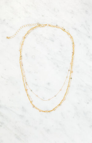 Stone Layer Necklace image number 1