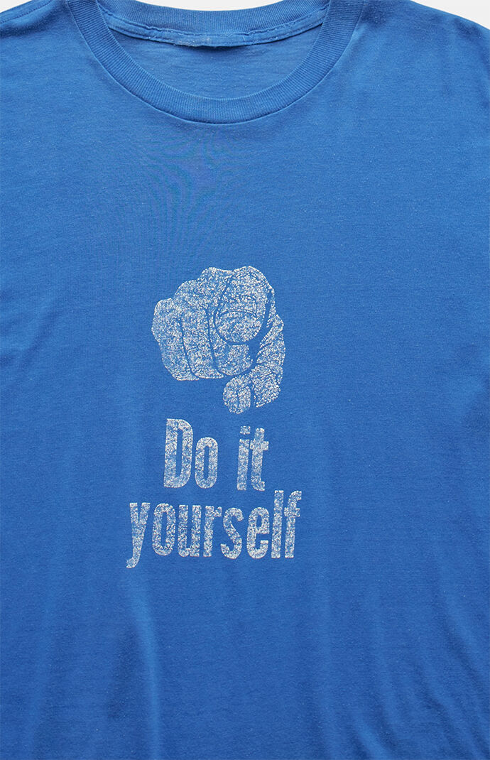 PS VINTAGE '80s Do It Yourself Graphic T-Shirt