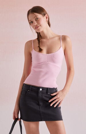 Jane Trim Sweater Tank Top image number 1