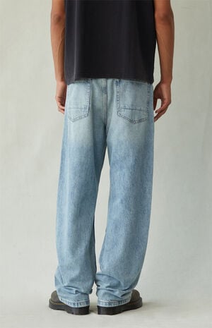 Dylan Baggy Jeans Studded Medium Blue image number 5