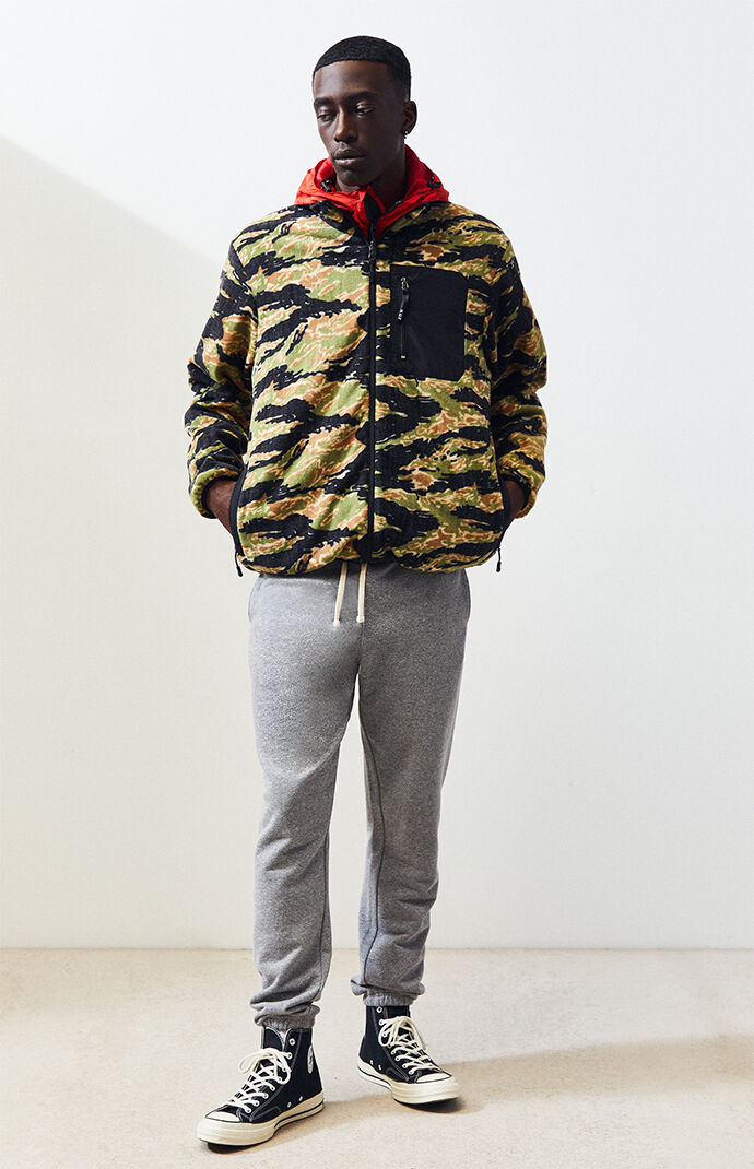 Reversible Milton Polar Fleece Zip Jacket