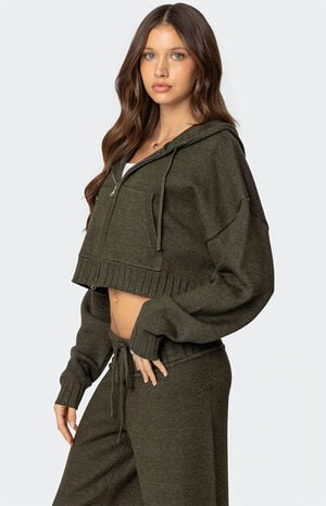 Russell Knit Hooded Cardigan image number 3