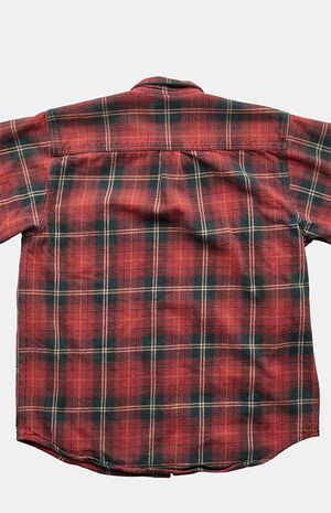 2000s Red Flannel Top image number 2