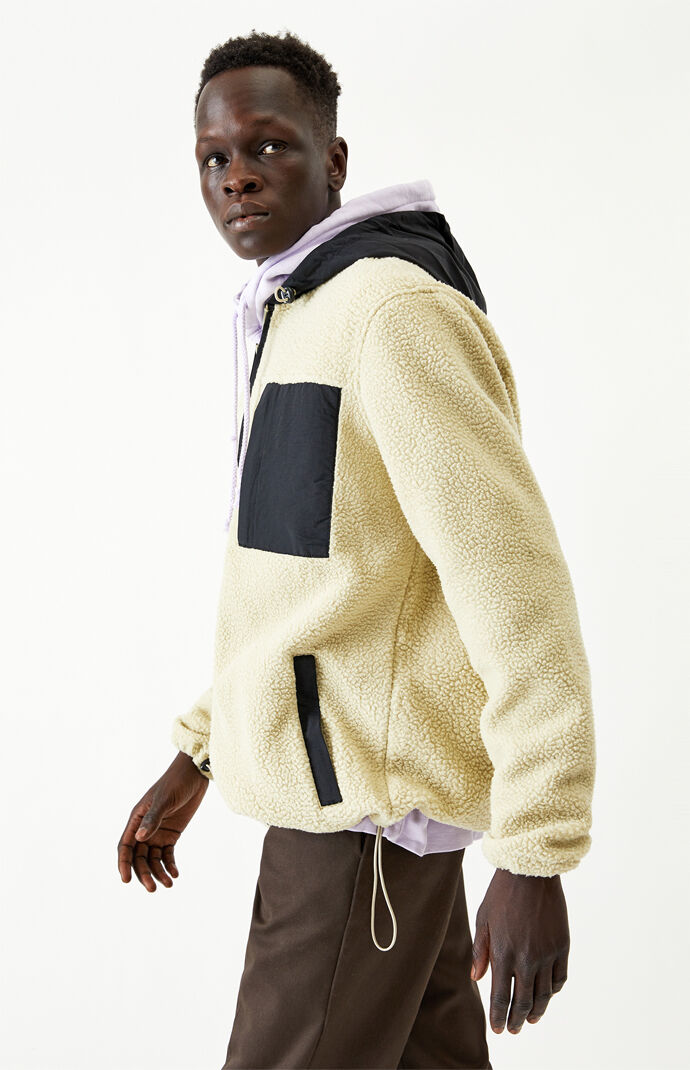 Hooded Sherpa Zip Jacket