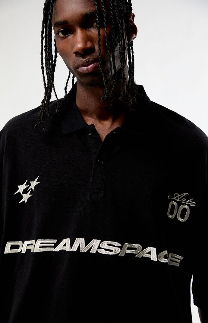 Pacsun Dreamspace Boxy Polo Shirt