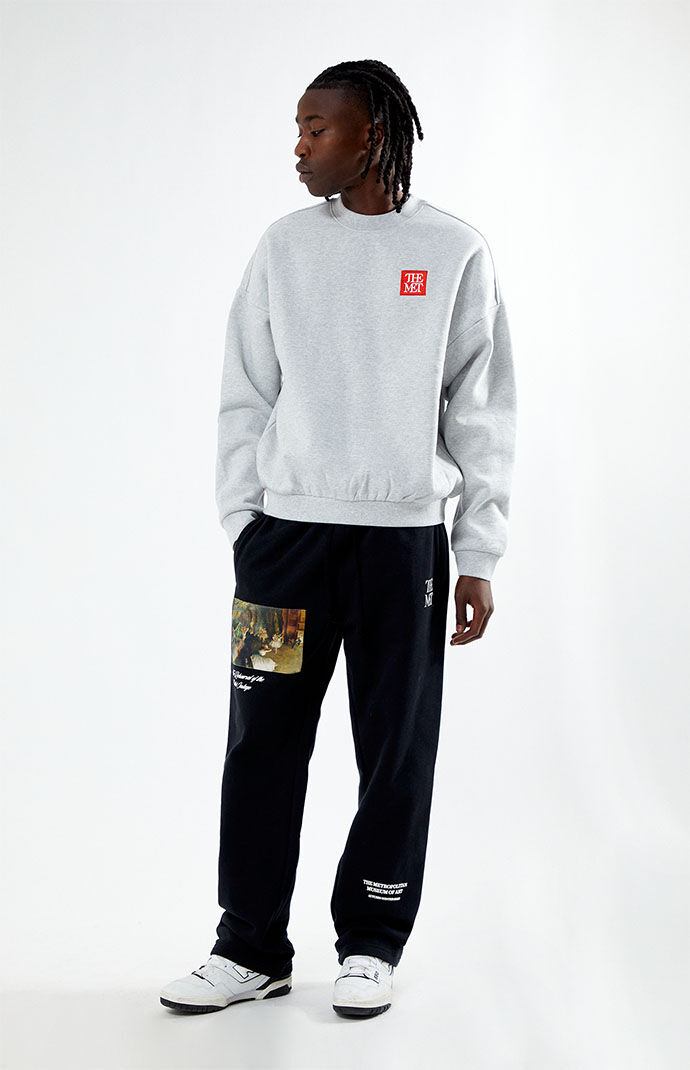 The Met x PacSun Logo Crew Neck Sweatshirt | PacSun