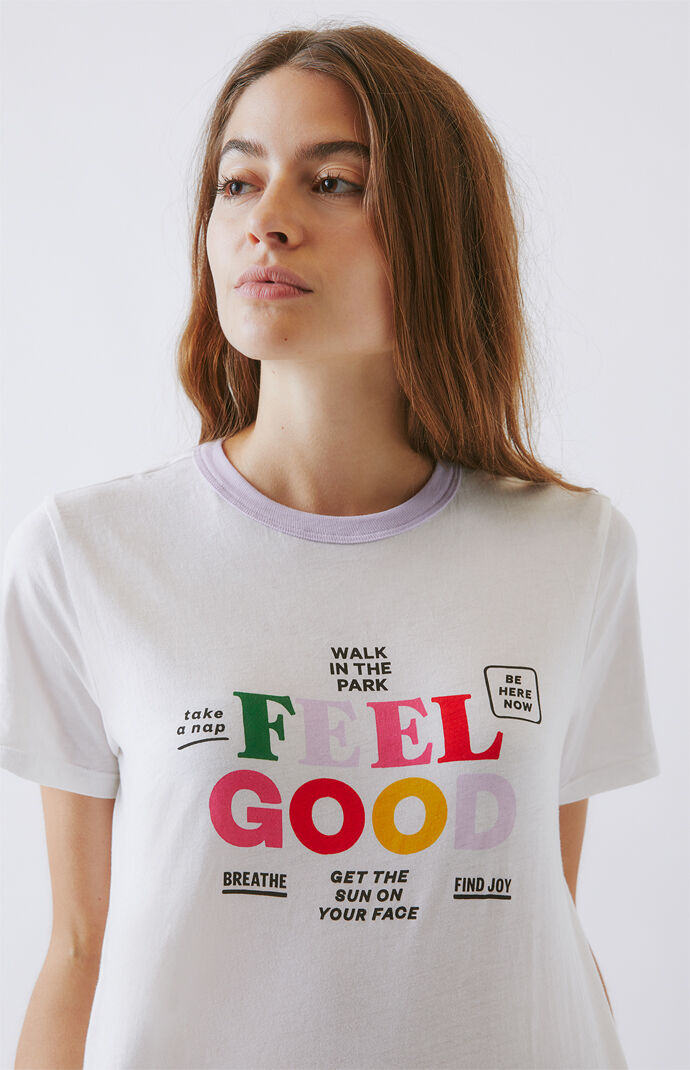 Feel Good Ringer T-Shirt