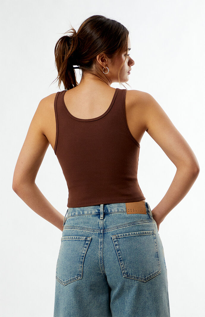 PS / LA 78 Star Cropped Tank Top | Pacsun
