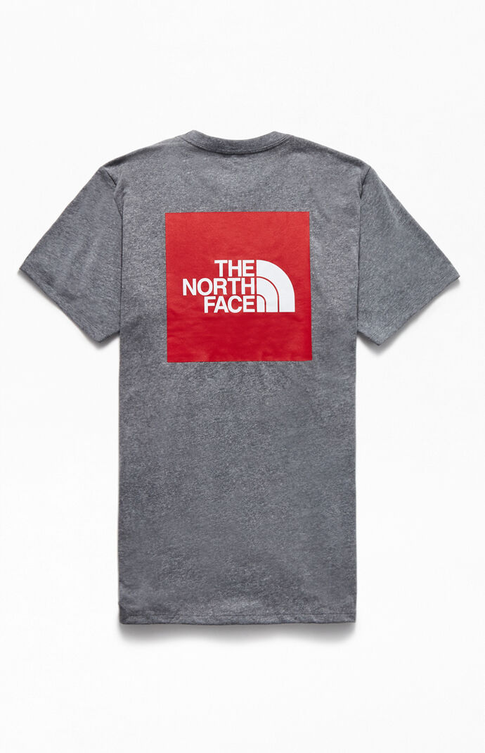 Gray Red Box T-Shirt