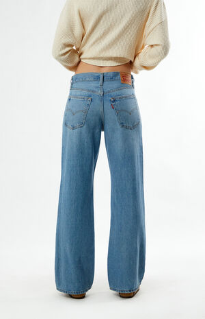 Light Indigo 94 Baggy Bootcut Jeans image number 4
