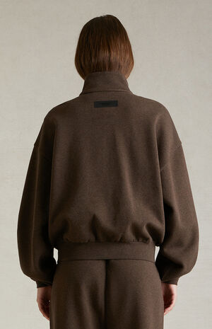 Women's Heather Wood Zip Up Jacket image number 4