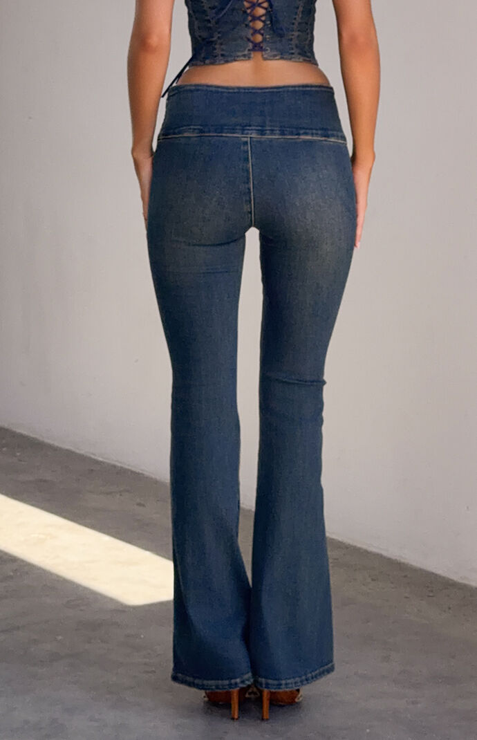 Tiger Mist Riona Low Rise Flare Jeans