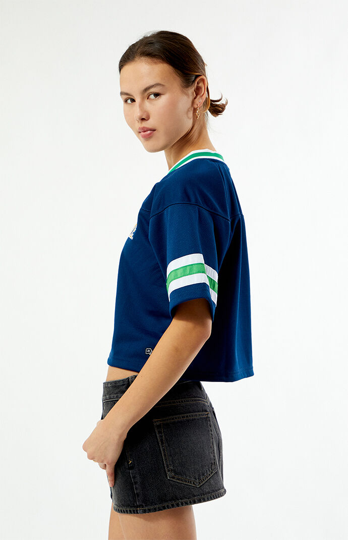 HYPE & VICE Notre Dame Cropped Football Jersey