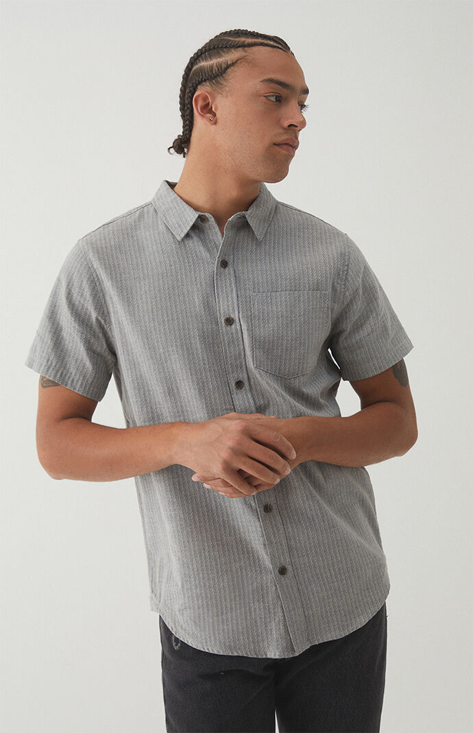 Gabriel Jacquard Woven Camp Shirt