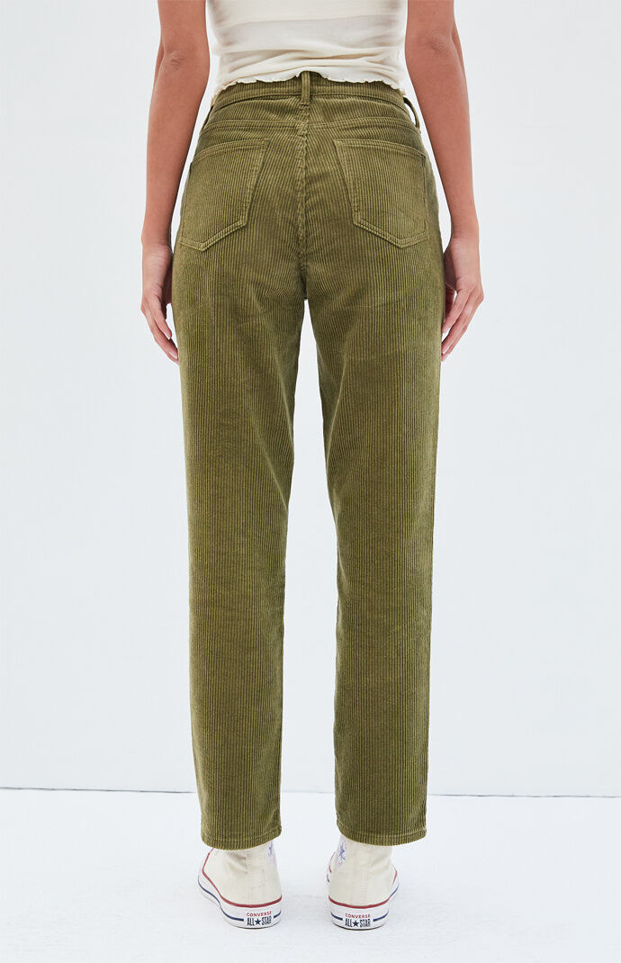 olive mom jeans