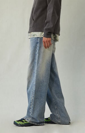 Blake Extreme Baggy Jeans Medium Blue Tint image number 3