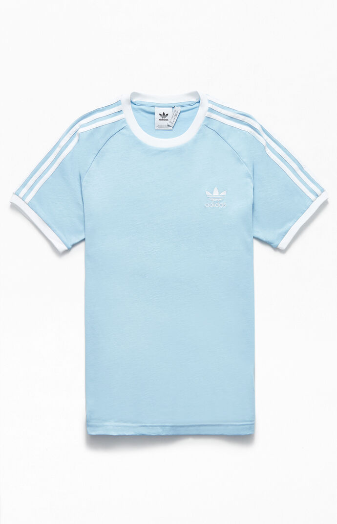 adidas trefoil 3 stripes t shirt
