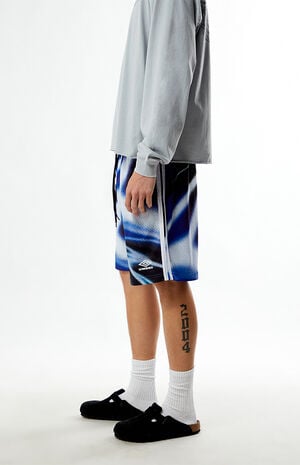 x PacSun Blue Taty Mesh Shorts image number 3