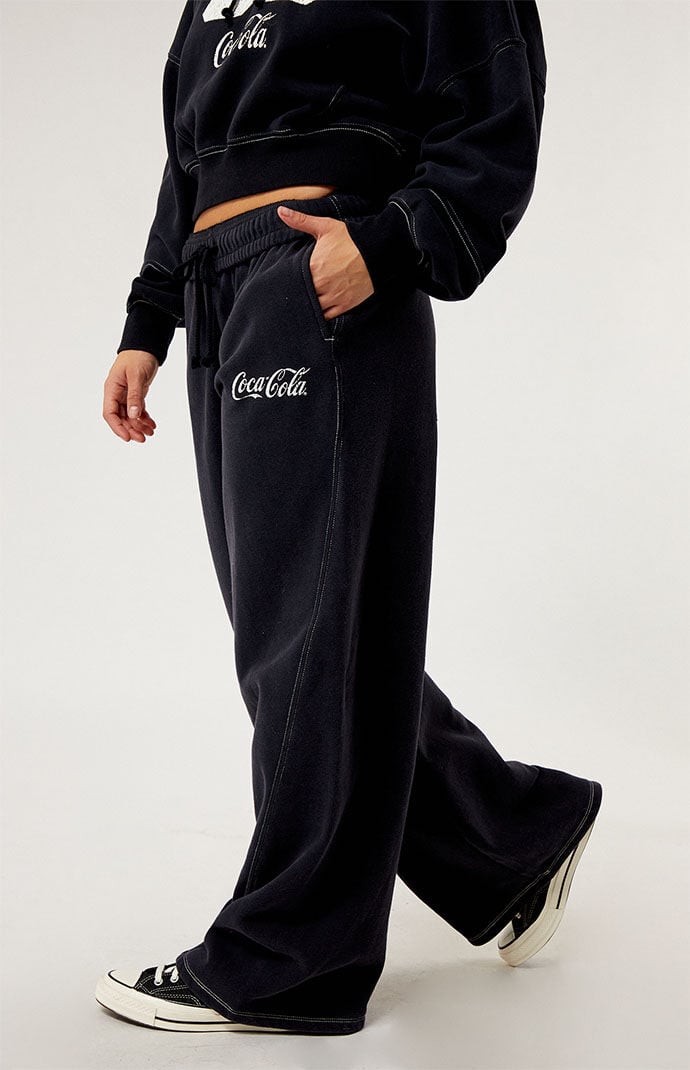 Coca Cola By PacSun Seam Wide Leg Sweatpants PacSun