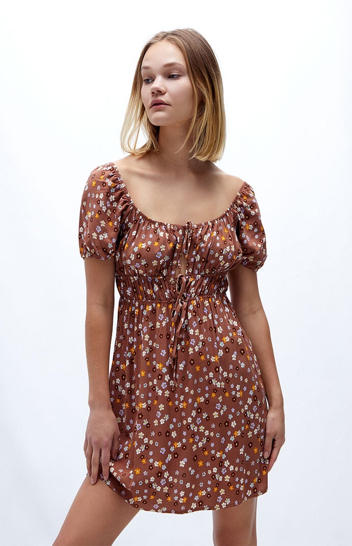 Low back swing dress shop