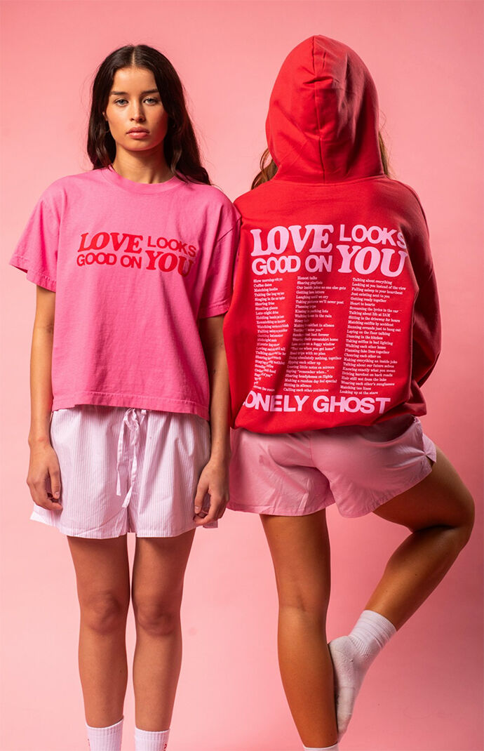 LONELY GHOST Love Looks Good On You Hoodie