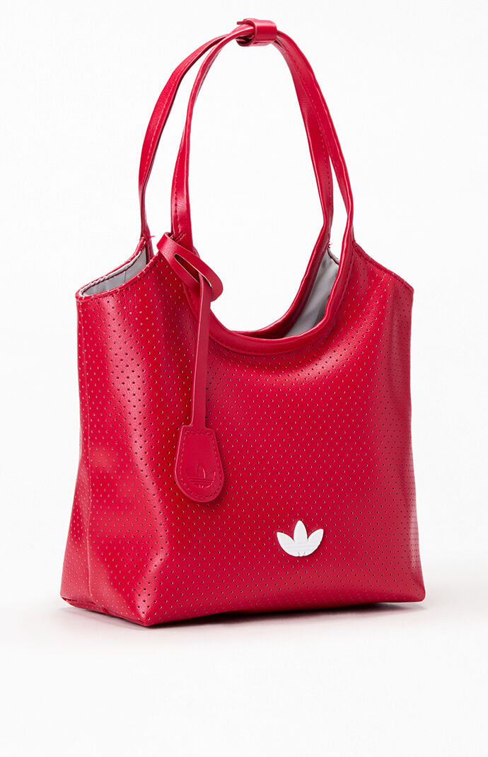 adidas Red Mini Perforated Tote Bag