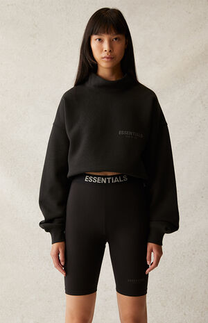 Black Biker Shorts image number 2