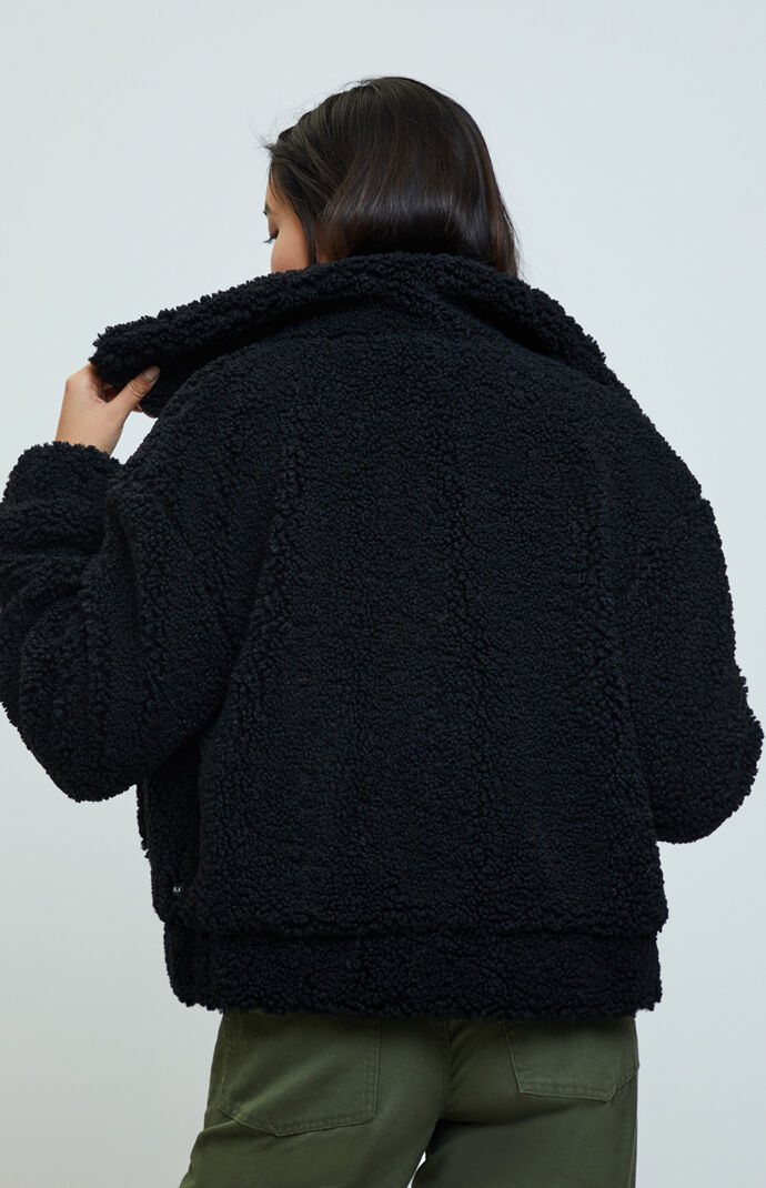 Pacsun teddy jacket clearance