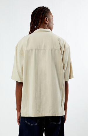 Suede Tencel Camp Shirt image number 3